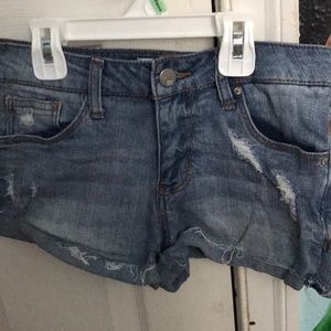Jean shorts